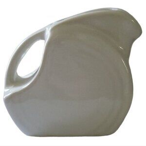 Fiestaware Fiesta CERAMIC Pitcher Mini Disk White CONTAINER